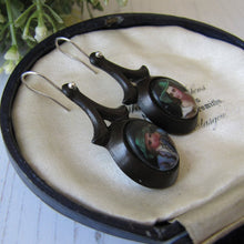 Charger l'image dans la galerie, Victorian Vagabond Vulcanite Earrings