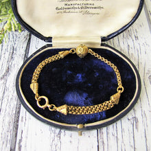 Charger l'image dans la galerie, Antique Victorian 18ct Gold Albertina Bracelet. - MercyMadge