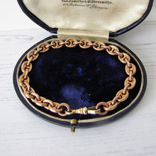 Charger l'image dans la galerie, Antique Rolled Rose Gold Watch Chain Bracelet - MercyMadge