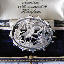 Cargar imagen en el visor de la galería, Victorian Aesthetic Sterling Silver Brooch