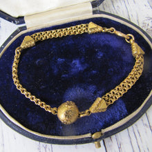 Charger l'image dans la galerie, Antique Victorian 18ct Gold Albertina Bracelet. - MercyMadge