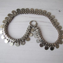 Load image into Gallery viewer, Victorian Sterling Silver Book Chain Necklace