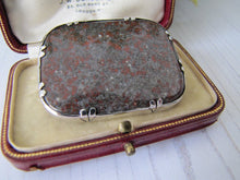 Charger l'image dans la galerie, Antique Scottish Silver & Jasper Brooch