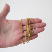 Charger l'image dans la galerie, Victorian 9ct Gold 37" Long Guard Chain