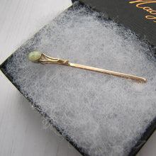 Charger l'image dans la galerie, Antique 9ct Rose Gold & Opal Stock Pin - MercyMadge