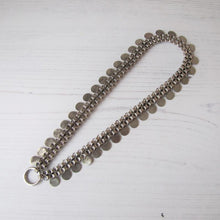 Load image into Gallery viewer, Victorian Sterling Silver Book Chain Necklace