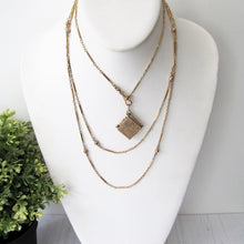 Charger l'image dans la galerie, Antique Gold Guard Chain, Sautoir Necklace, Kollmar & Jourdan, Germany. - MercyMadge