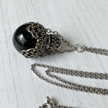 Charger l'image dans la galerie, Victorian Silver Miniature Scent Bottle Pendant