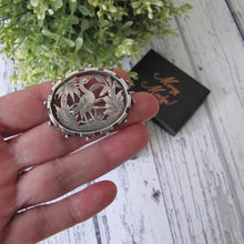 Cargar imagen en el visor de la galería, Victorian Aesthetic Sterling Silver Brooch