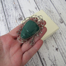 Charger l'image dans la galerie, Vintage Mexican Silver Filigree Face Brooch - MercyMadge