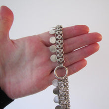 Load image into Gallery viewer, Victorian Sterling Silver Book Chain Necklace