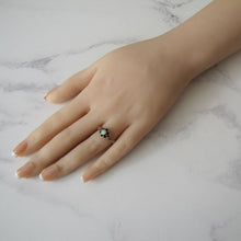Charger l'image dans la galerie, Victorian Opal & Rose Gold Flower Ring
