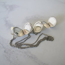 Cargar imagen en el visor de la galería, Sterling Silver Pendant Ball Locket & Chain - MercyMadge