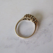 Charger l'image dans la galerie, Vintage 9ct Gold Alexandrite & Diamond Edwardian Revival Ring