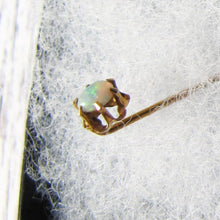 Charger l'image dans la galerie, Victorian 15ct Gold & Opal Stick Pin