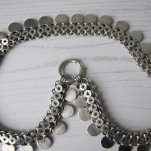 Load image into Gallery viewer, Victorian Sterling Silver Book Chain Necklace