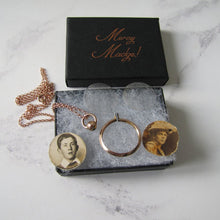 Charger l'image dans la galerie, Edwardian 9ct Gold Antique Photo Locket