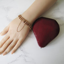 Carica l'immagine nel visualizzatore di Gallery, Antique 15ct Rose Gold Gate Bracelet