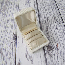 Cargar imagen en el visor de la galería, 3 Art Deco Wedding & Engagement Ring Boxes - MercyMadge