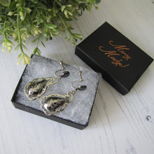 Charger l'image dans la galerie, Vintage Siam Silver Neilloware Drop Earrings