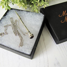 Cargar imagen en el visor de la galería, Victorian Silver Novelty Pencil Pendant, Francis Webb 1898