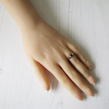 Charger l'image dans la galerie, Vintage 9ct Gold, Sapphire & White Opal Victorian Style Ring, London 1984. - MercyMadge