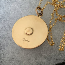 Cargar imagen en el visor de la galería, Vintage 1960's 9ct Gold Spinning Roulette Pendant - MercyMadge