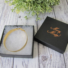 Charger l'image dans la galerie, Vintage 18ct Yellow Gold Omega/Flat Snake Bracelet, Italy - MercyMadge