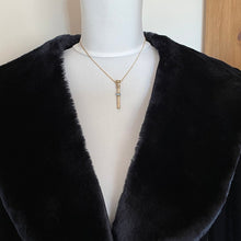 Charger l'image dans la galerie, Victorian 15ct Gold & Turquoise Pencil Pendant