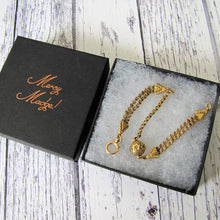 Charger l'image dans la galerie, Antique Victorian 18ct Gold Albertina Bracelet. - MercyMadge