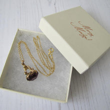Charger l'image dans la galerie, English 9ct Gold & Amethyst Fob