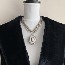 Load image into Gallery viewer, Victorian Sterling Silver Book Chain Necklace