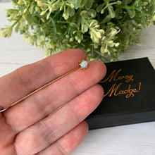 Charger l'image dans la galerie, Victorian 15ct Gold & Opal Stick Pin