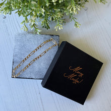 Cargar imagen en el visor de la galería, Vintage 9ct Gold Trombone Link Fetter Bracelet