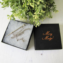 Cargar imagen en el visor de la galería, Victorian Silver Novelty Pencil Pendant, Francis Webb 1898