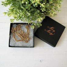 Charger l'image dans la galerie, Antique Solid 9ct Gold 56" Guard Chain With Dog Clip