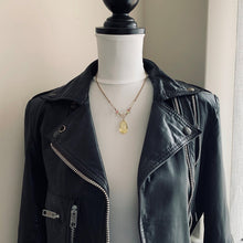 Charger l'image dans la galerie, Art Deco Iris Glass Lavalier Pendant Necklace - MercyMadge