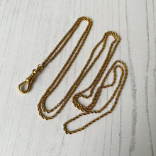 Charger l'image dans la galerie, Victorian 9ct Gold 37" Long Guard Chain