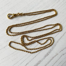 Charger l'image dans la galerie, Victorian 9ct Gold 37" Long Guard Chain