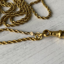 Charger l'image dans la galerie, Victorian 9ct Gold 37" Long Guard Chain