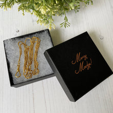 Charger l'image dans la galerie, Victorian 9ct Gold 37" Long Guard Chain
