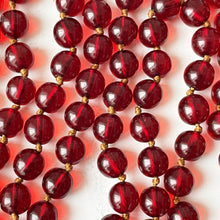 Carica l'immagine nel visualizzatore di Gallery, Antique Art Deco Cherry Amber Bead Necklace - 40" Long