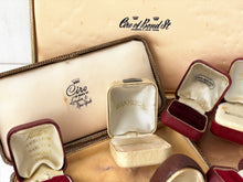 Carica l'immagine nel visualizzatore di Gallery, Vintage 1950's to 1970s Retailers Jewellery Boxes