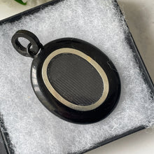 Carica l'immagine nel visualizzatore di Gallery, Antique Victorian Whitby Jet Photo Locket