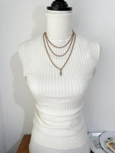 Carica l'immagine nel visualizzatore di Gallery, Antique 9ct Rose Rolled Gold 58" Long Guard Chain