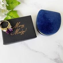 Charger l'image dans la galerie, Vintage 18ct Gold Alexandrite & Diamond Ring