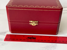 Cargar imagen en el visor de la galería, Cartier Red Leather Wristwatch Box