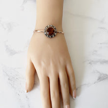 Cargar imagen en el visor de la galería, Antique Scottish Gold, Citrine & Pearl Bracelet Cuff