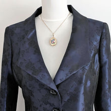 Cargar imagen en el visor de la galería, Victorian 9ct Gold Enamel Mizpah Locket, Dog-Clip Bale