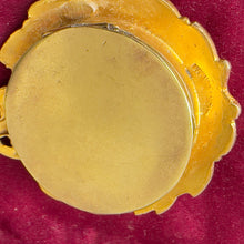 Cargar imagen en el visor de la galería, Rare Antique Gold On Silver WW1 Royal Flying Corps Sweetheart Locket & Photo, Gaunt London